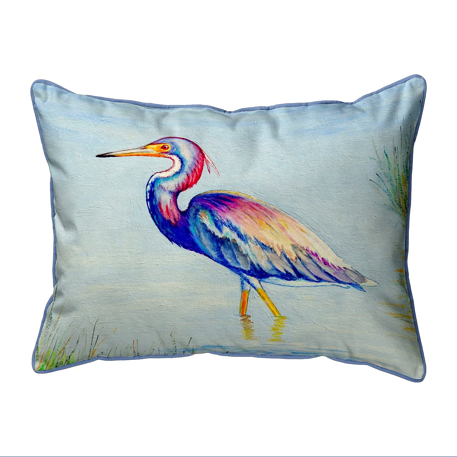 Betsy Drake HJ756 Decorative Throw Pillow 16x20 Inches Multi-Color - Perfect for Sofa, Bed, Couch & Home Decor