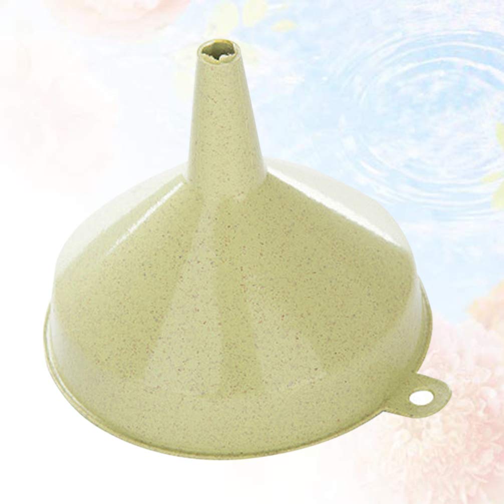 Premium Liquid Transfer Funnel for Kitchen & Garage - Heavy Duty Oil Funnel with Spout for Cooking, Automotive, DIY & Home Use