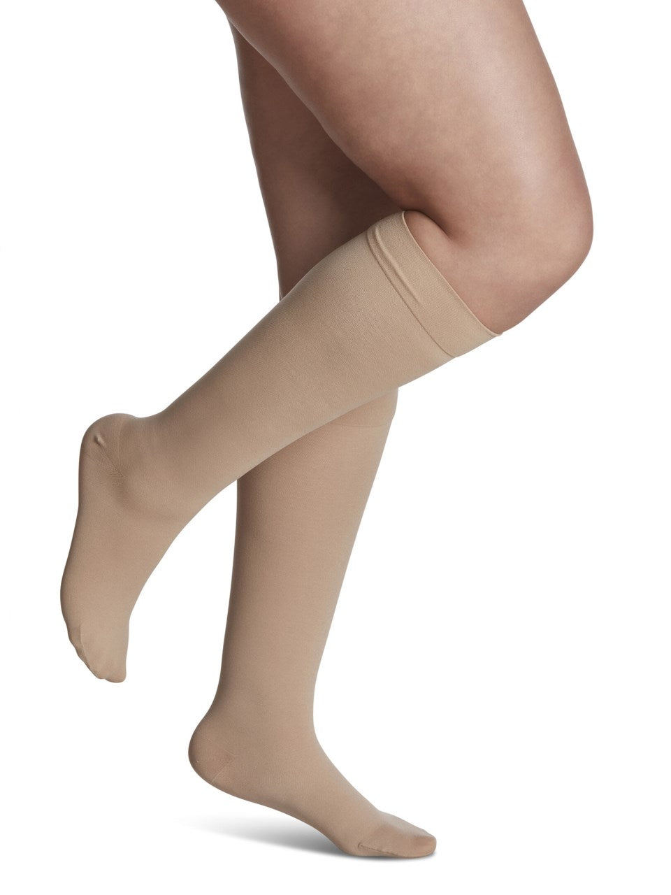 Sigvaris Opaque Calf 30-40 mmHg Women's Compression Stockings for Varicose Veins & Swelling Relief - Perfect for Travel, Nursing & Everyday Comfort