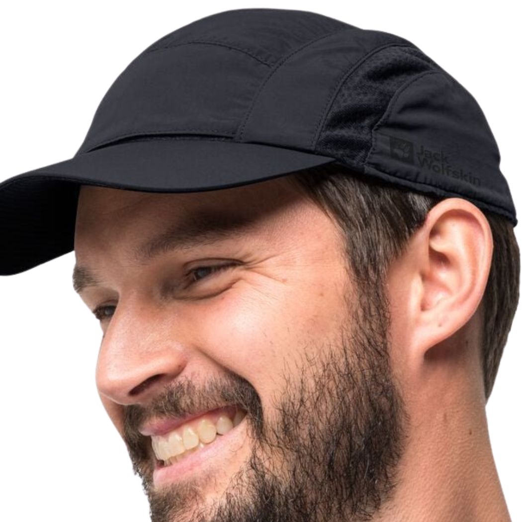 Jack Wolfskin Unisex Vent Cap - Lightweight & Breathable Outdoor Hat for Hiking, Running & Travel - Sun Protection & Moisture-Wicking Design