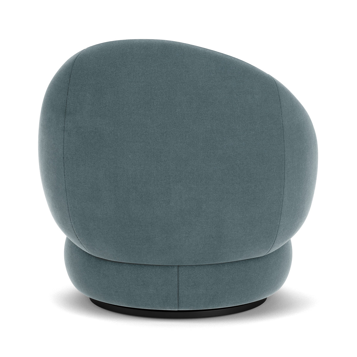 Alma Fabric Swivel Armchair - Modern Upholstered Lounge Chair with 360° Rotation, Comfortable Living Room Accent Chair for Home Office, Reading Nook, or Bedroom Relaxation