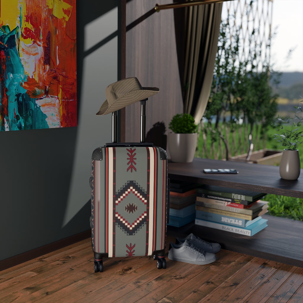 Mohave Desert Carry On Suitcase - Lightweight Cabin Luggage with Spinner Wheels for Travel, Business Trips & Weekend Getaways