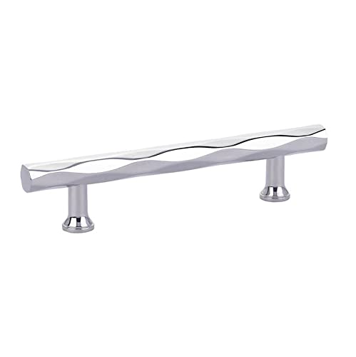 Emtek 86490US26 Tribeca 10 Inch Center to Center Bar Cabinet Pull - Modern Cabinet Handle for Kitchen, Bathroom & Furniture (Set of 1)