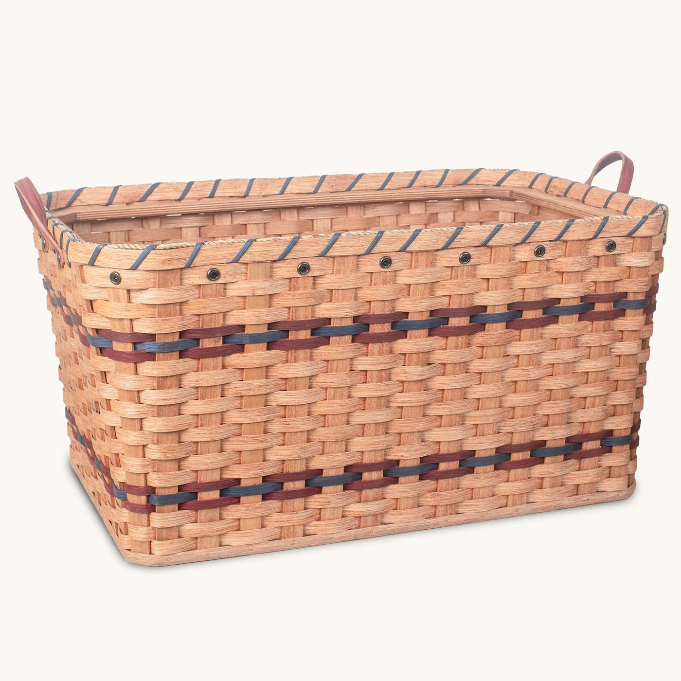 2 Bushel Large Laundry Basket - Amish Wicker Storage Hamper for Clothes, Blankets & Toys | Perfect for Bedroom, Bathroom & Nursery Organization