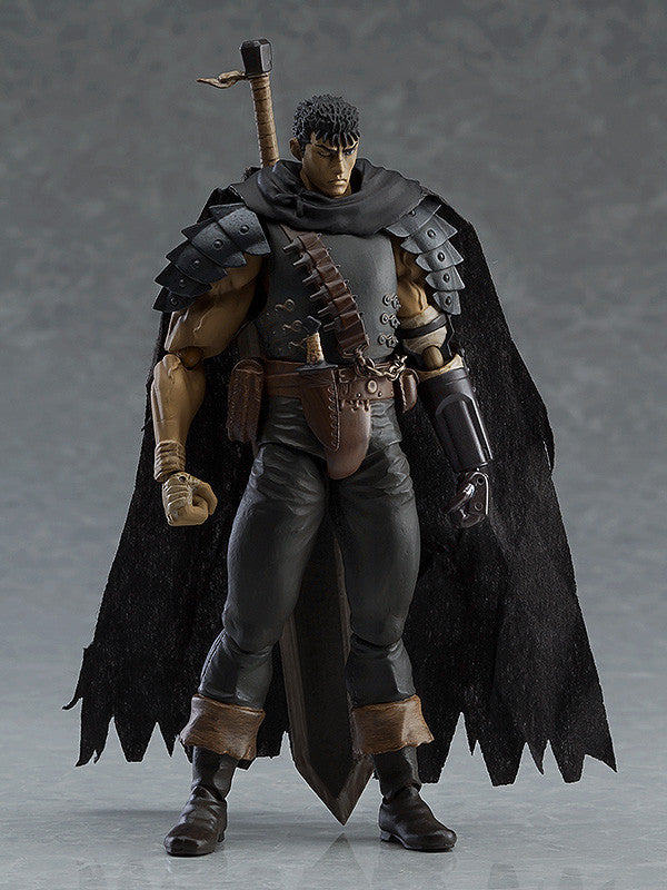 Figma #359 Guts Black Swordsman Ver. Repaint Edition - Berserk Anime Action Figure for Collectors & Display