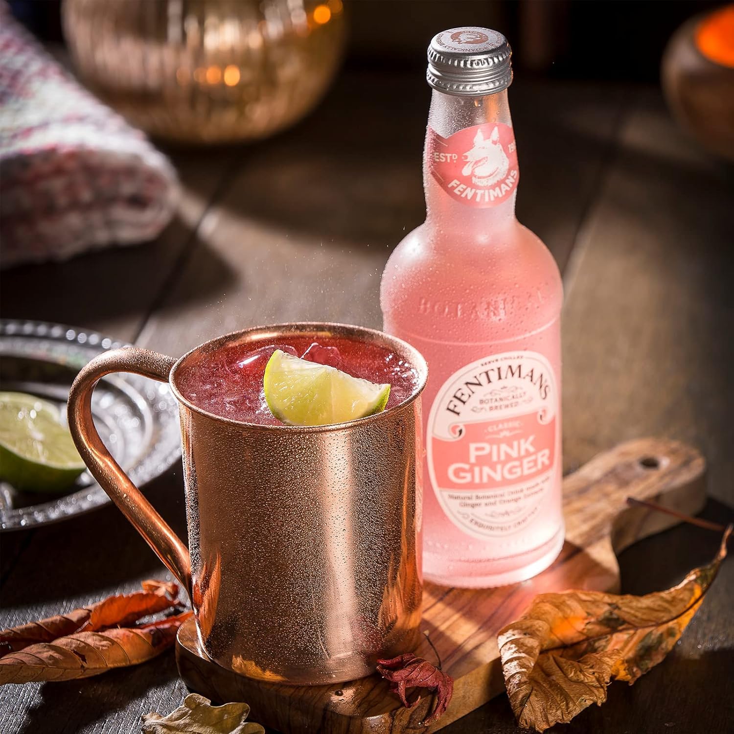 Fentimans Sparkling Rose Lemonade - Natural Pink Lemonade with Pure Rose Extract, Craft Soda, Botanically Brewed | Perfect for Cocktails, Mocktails & Summer Refreshments | 9.3 Fl Oz (Pack of 4)