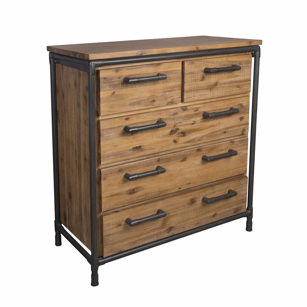 5-Drawer Workshop Chest Organizer - Heavy Duty Storage Cabinet for Tools, Supplies & Hardware - Perfect for Garage, Shed & Home Organization