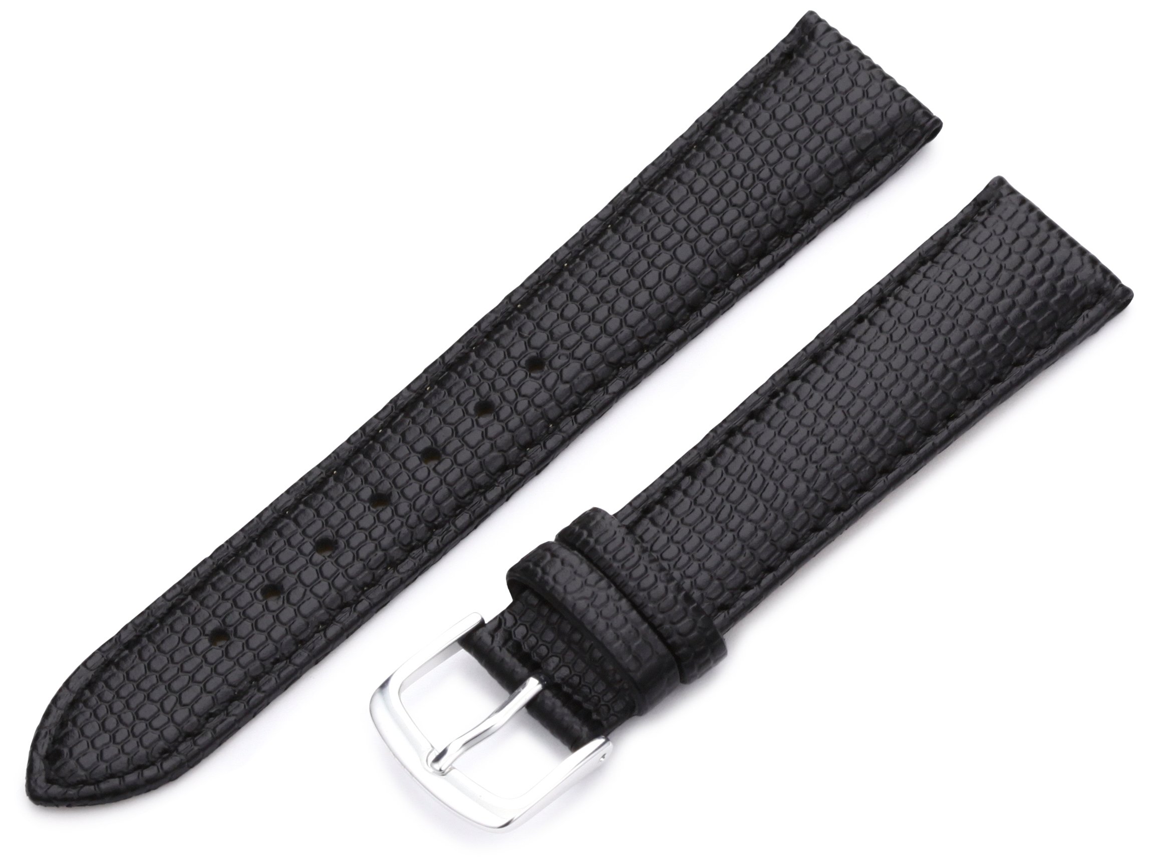 Hadley-Roma Genuine Leather Watch Band for Men - MSM725RA 160 - Replacement Strap for Classic & Dress Watches - Perfect for Business, Formal Occasions & Everyday Wear