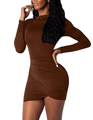 (Long Sleeve)-coffee