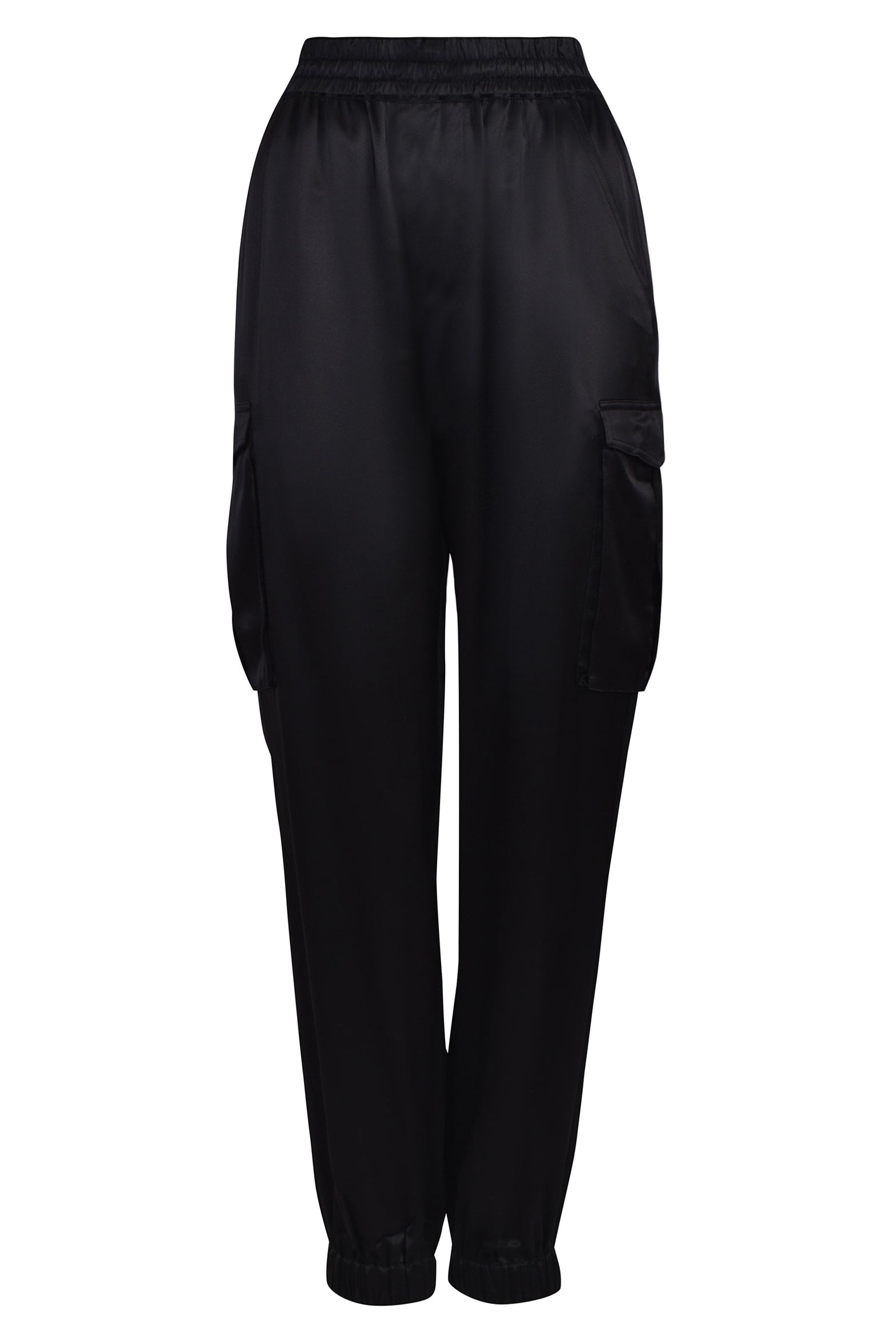 Husk EVITA PANT - Women's High Waisted Black Stretch Pants for Work, Office & Casual Wear | Comfortable & Stylish Trousers