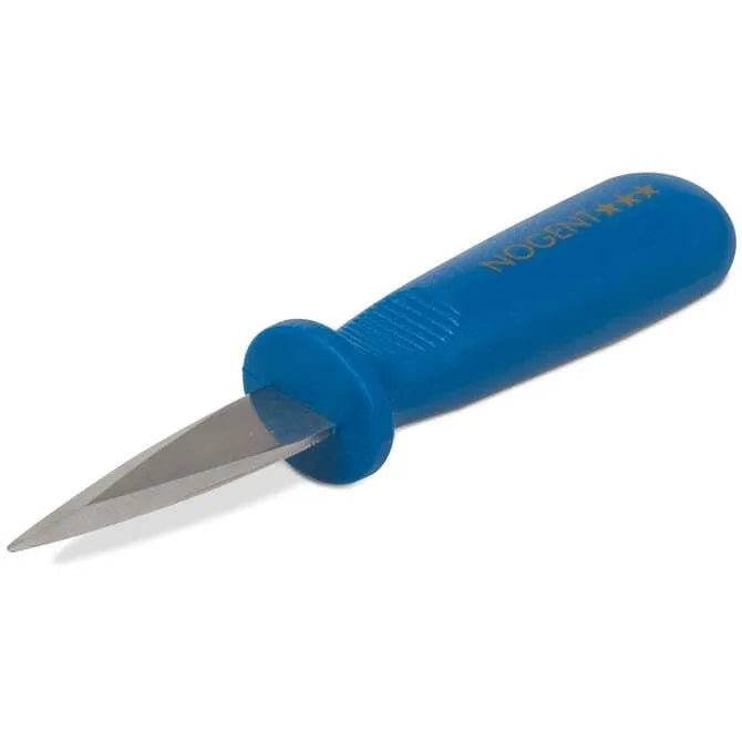 Premium Stainless Steel Pointed Oyster Knife - Professional Shucking Tool for Fresh Oysters - Perfect for Seafood Lovers, Home Chefs & Beachside BBQs