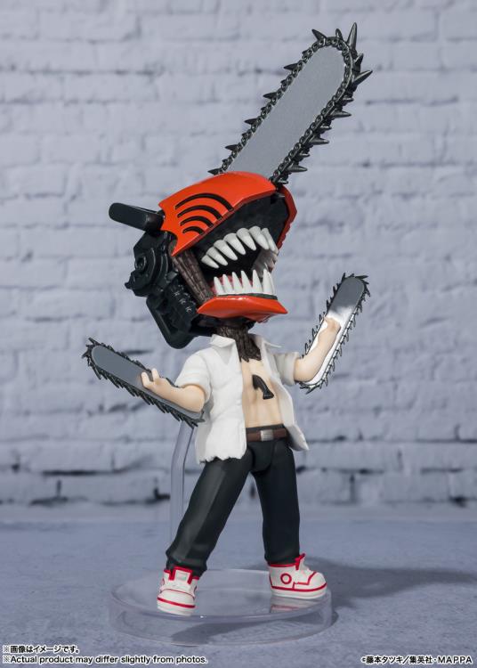 Bandai Figuarts Mini #117 Chainsaw Man Action Figure - Anime Collectible for Display & Cosplay Scenes
