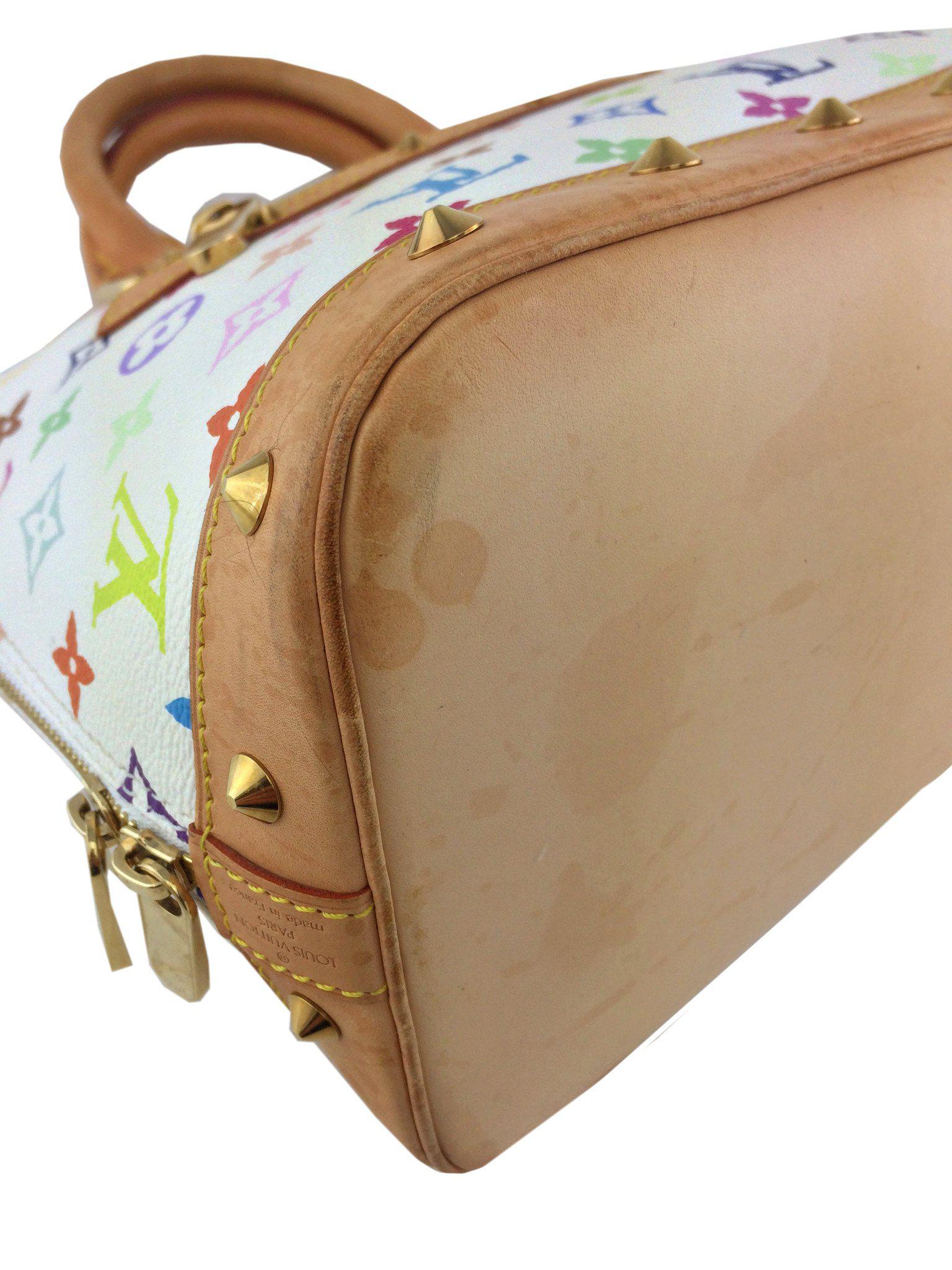 Authentic Louis Vuitton Multicolore Monogram Alma Handbag - Stylish Designer Shoulder Bag for Women | Perfect for Work, Travel & Evening Events
