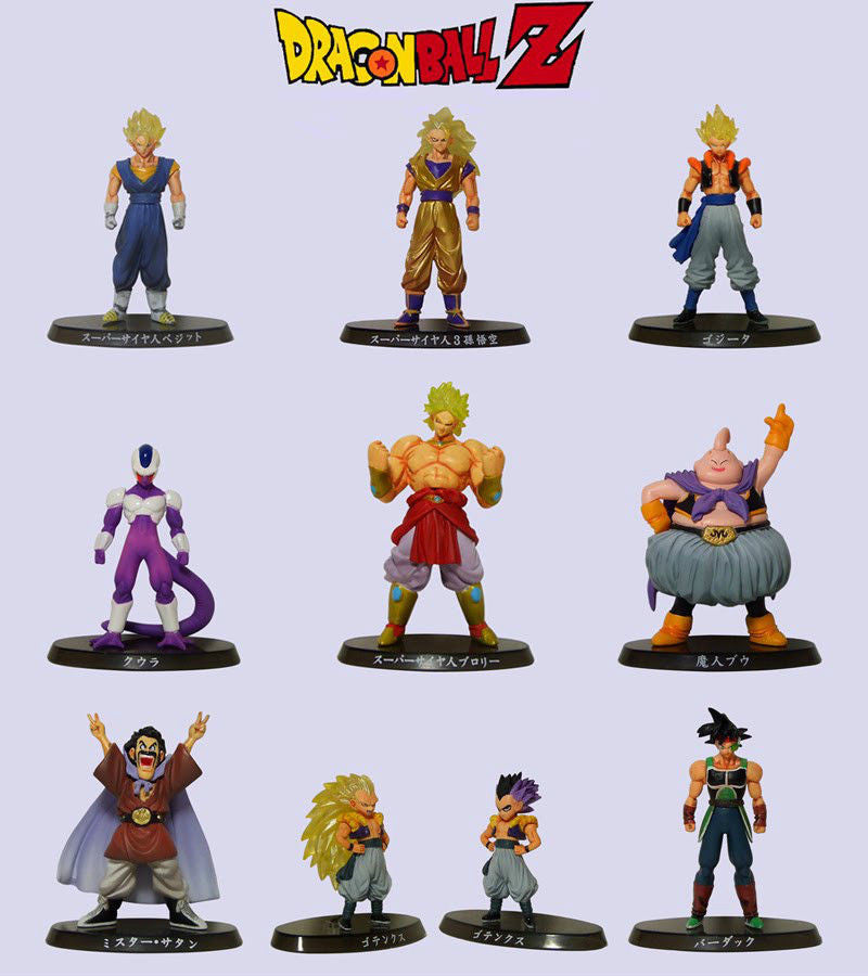Bandai Dragon Ball Z Super Modeling Soul Of Hyper Figuration Part 5 - 9-Piece Color Trading Figure Set - Perfect for Anime Collectors, Display & Gifts