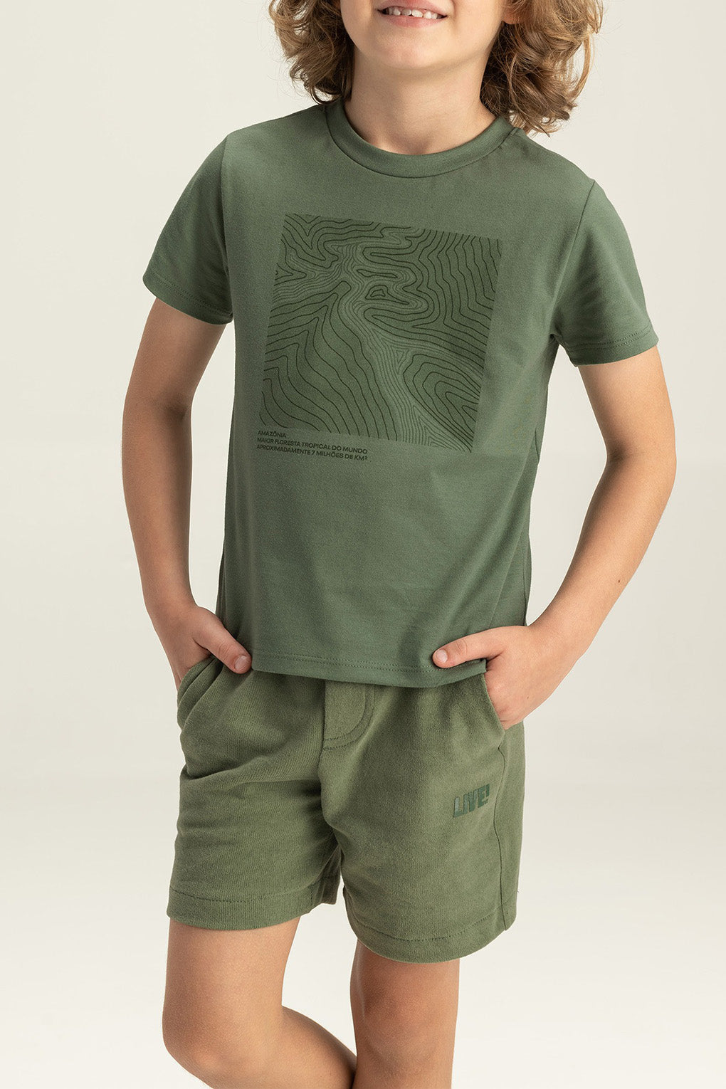 Kids Forest T-Shirt - Cute Animal Print Cotton Tee for Boys & Girls - Perfect for Outdoor Adventures & Playtime