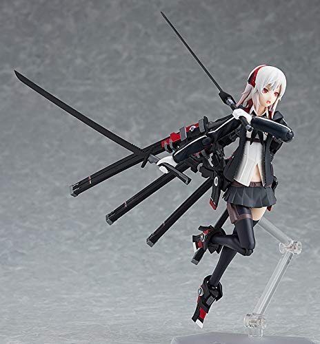 Figma Action Figure - Heavily Armed High School Girls Anime Collectible for Display & Cosplay | Perfect for Anime Fans, Model Collectors & Gift Giving
