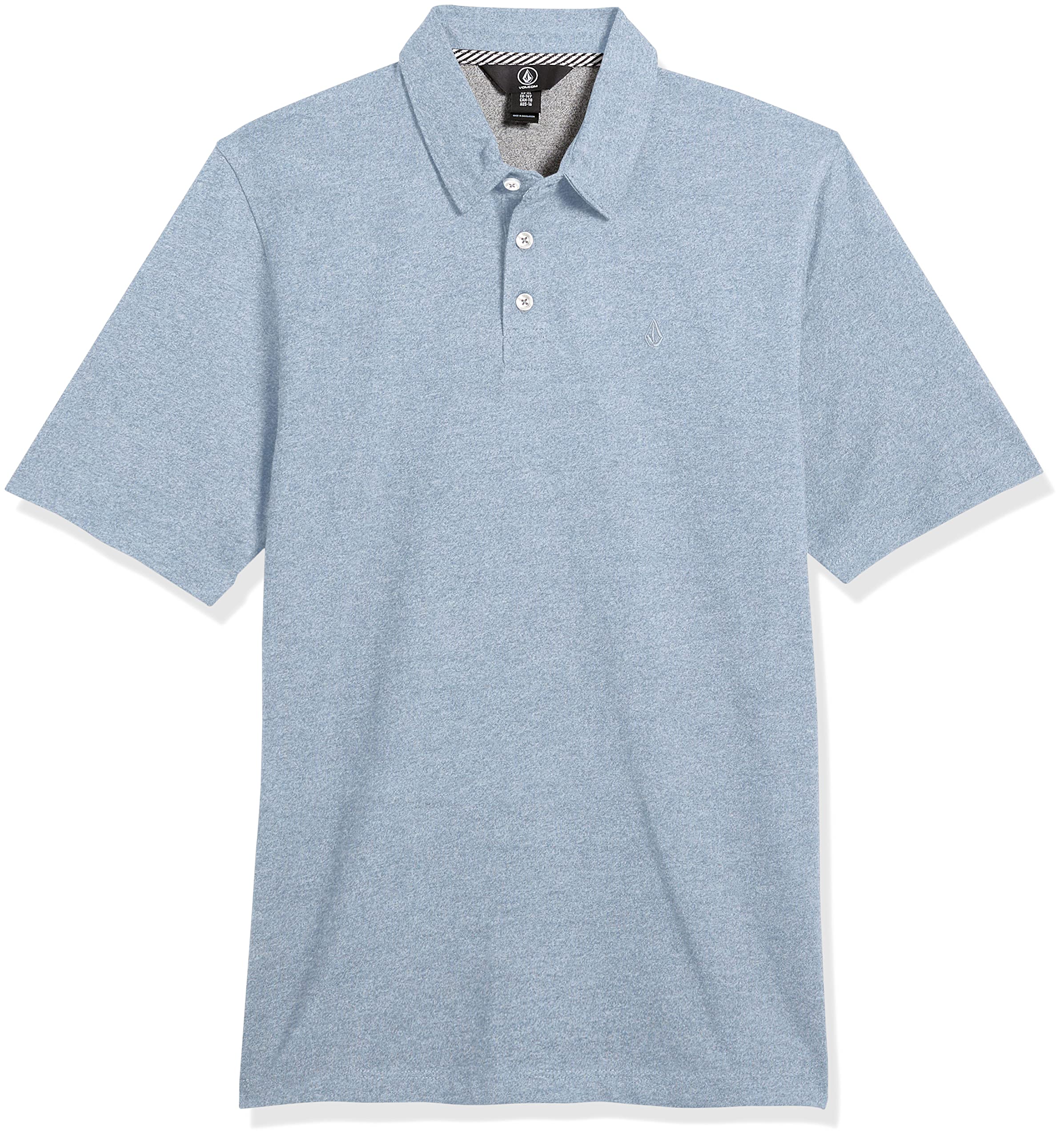 Volcom Boys' Wowzer Short Sleeve Polo Shirt - Big & Little Boys Sizes (2T-14) - Comfortable Cotton Blend for School, Play & Casual Wear