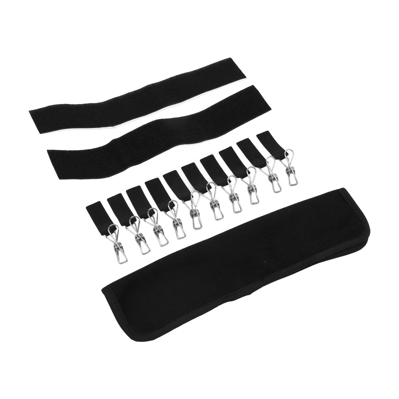 Foldable Travel Clothes Hanger - Detachable & Reusable Black Garment Rack for Suits, Dresses & Coats | Perfect for Hotels, Camping & Business Trips