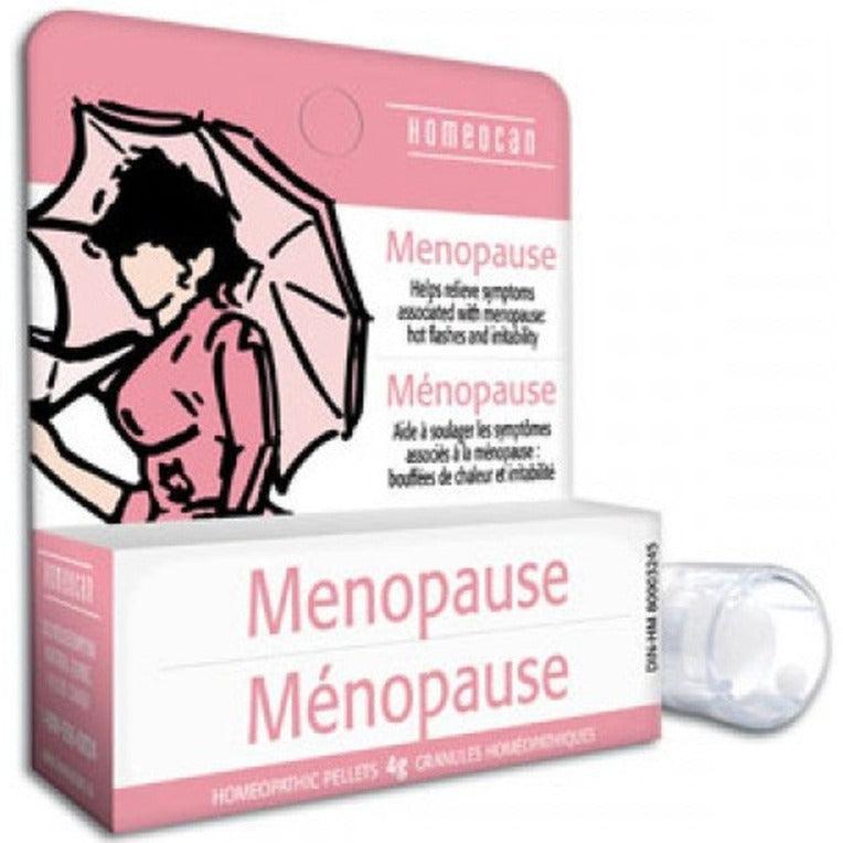 Homeocan Menopause Relief Supplement 4g - Natural Support for Hot Flashes, Mood Swings & Sleep - Ideal for Women During Menopause Transition