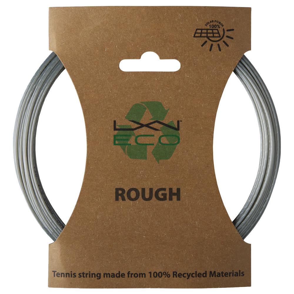 Luxilon Eco Power Rough Tennis String Set - High-Performance Polyester String for Enhanced Spin & Control | Perfect for Competitive Play & Tournament Matches
