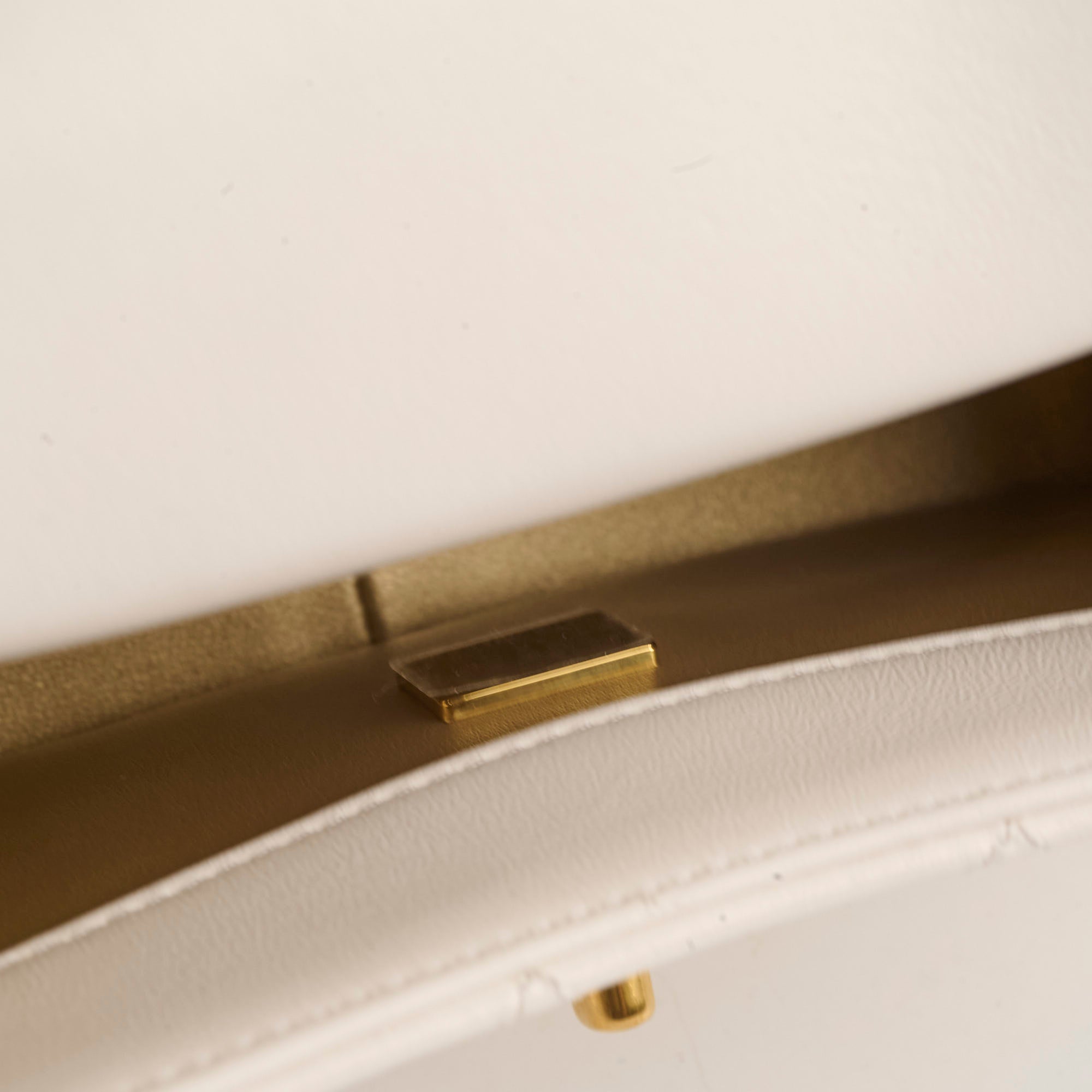 Chanel Seasonal Shoulder Bag White Microchip - Luxury Designer Handbag for Women, Perfect for Parties, Dating & Special Occasions