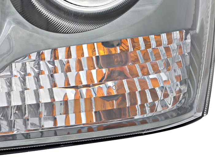 Kia Optima Headlight Assembly Replacement Set - Halogen Headlights for Driver & Passenger Side (2007-2008 Models) - Perfect for Night Driving & Foggy Conditions