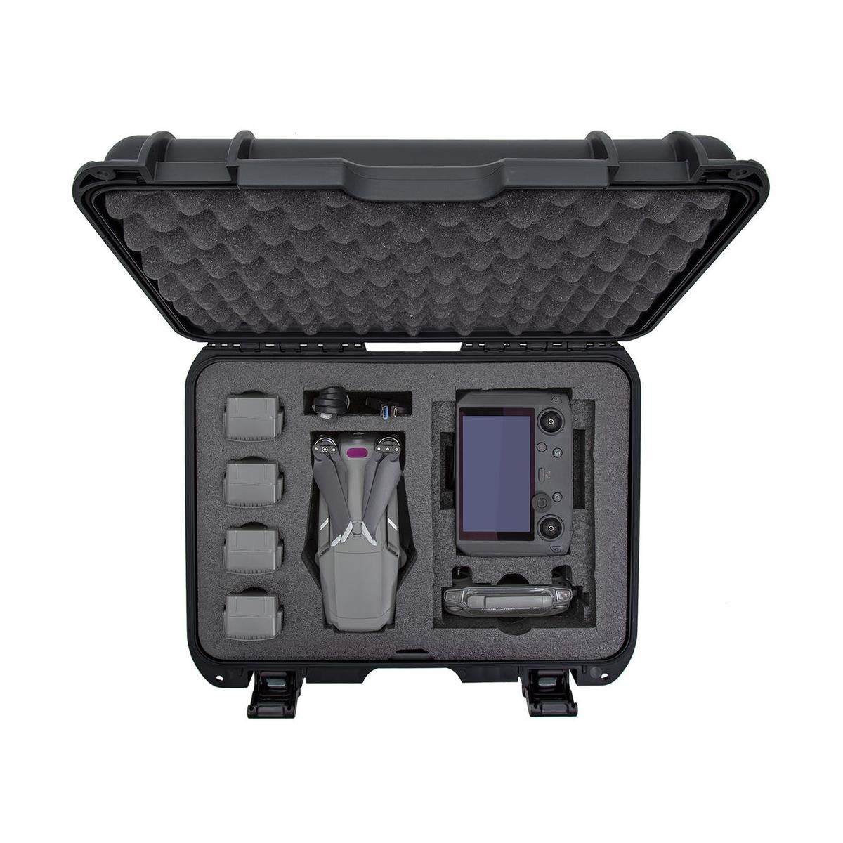 DJI Mavic 2 Pro/Zoom Waterproof Hard Case with Custom Foam Insert - Compatible with Smart Controller, Crystalsky 5.5