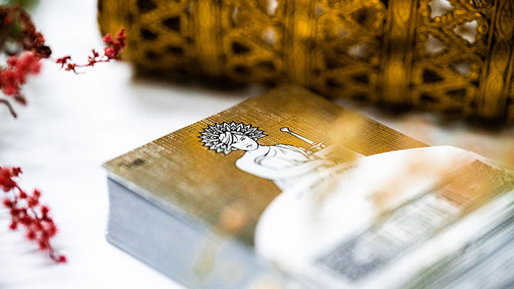 Kings Wild Project Invocation Platinum Playing Cards - Premium Collectible Deck for Cardistry, Magic & Poker Games