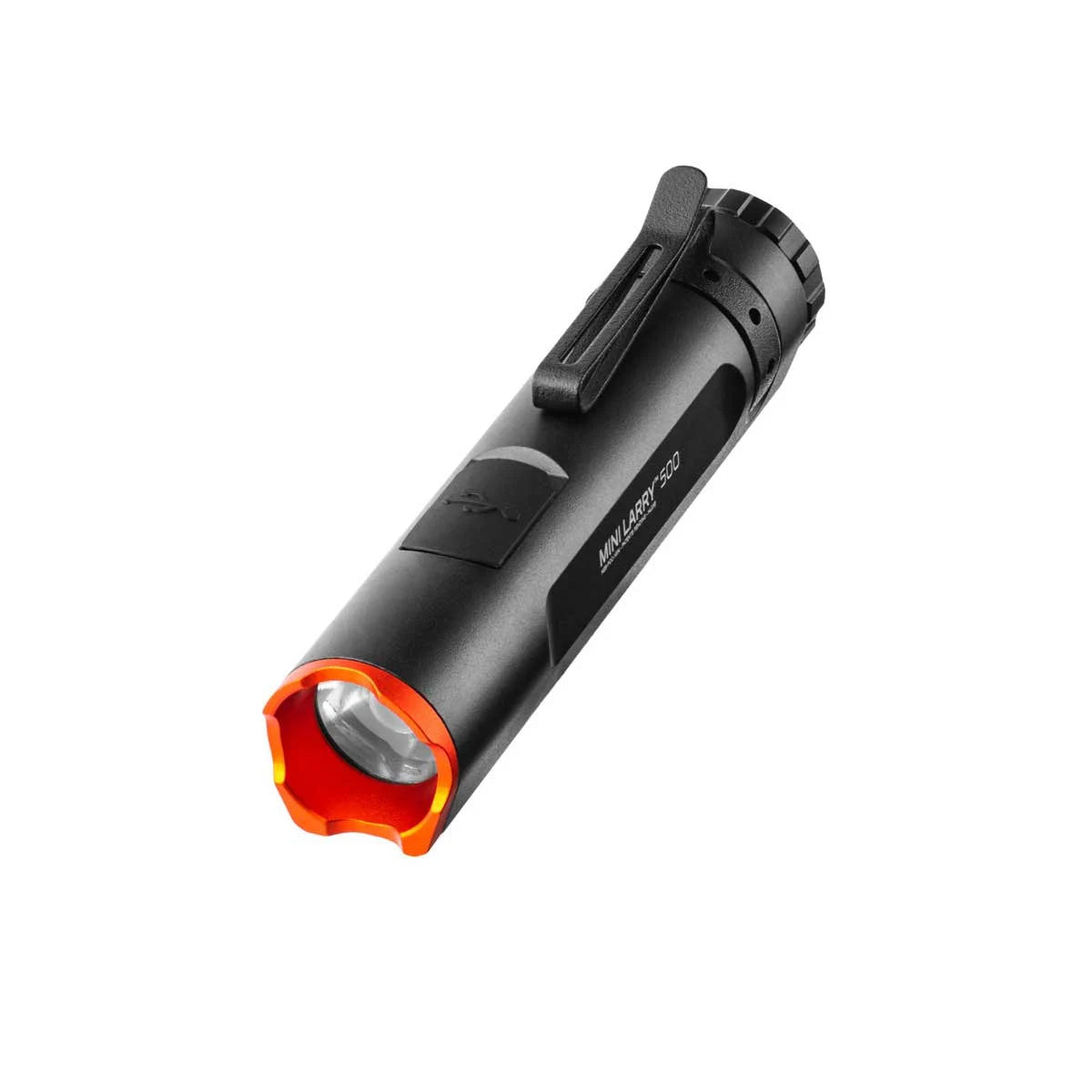 Nebo Mini Larry 500 Lumen Rechargeable Keychain Flashlight - Compact & Bright LED Light for Camping, Hiking, Emergency, and Everyday Carry (EDC)