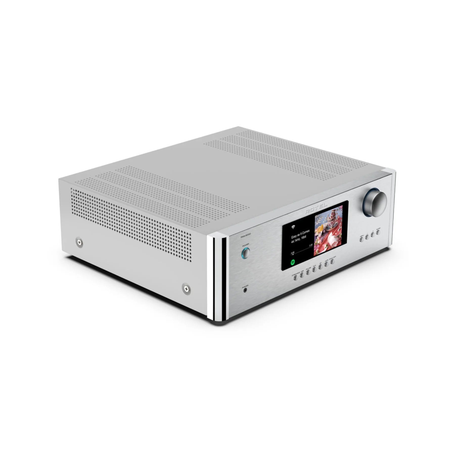 Rotel RAS 5000 Integrated Streaming Amplifier - HiFi Stereo Receiver with Bluetooth & WiFi, Multi-Room Audio System for Home Theater & Music Listening