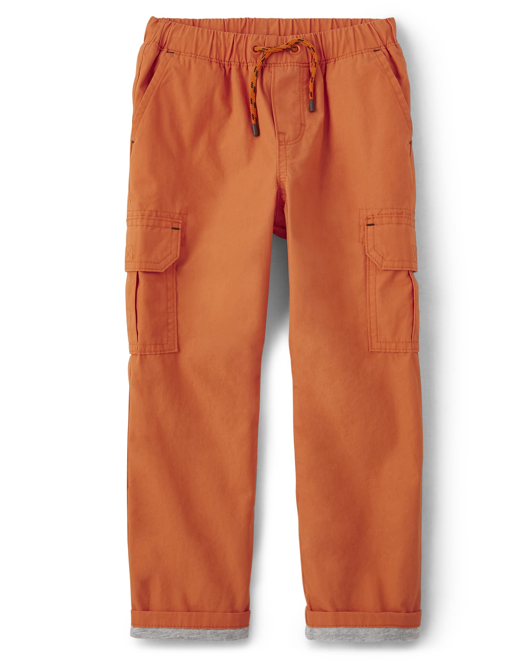 Boys' Lined Cargo Pants - Gymboree Toddler Pull-On Pants for Play & Adventure