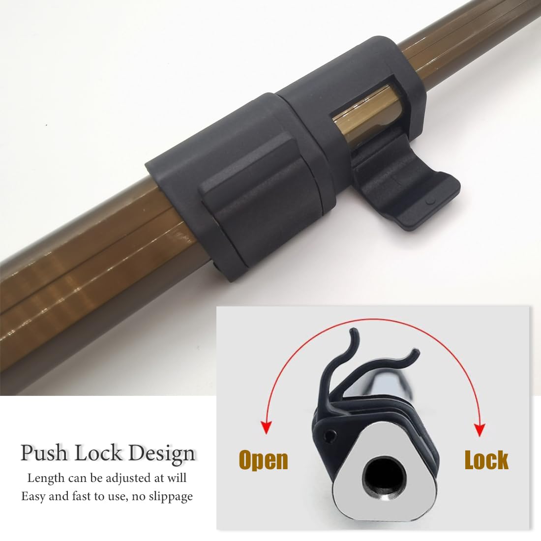 Telescopic Fish Gaff with 1-5 Teeth - Adjustable Fishing Spear for Sea & Ice Fishing - Barbed Harpoon for Hunting Fish, Frog & Mole - Perfect for Kayak Fishing, Ice Hole Fishing & Survival Gear