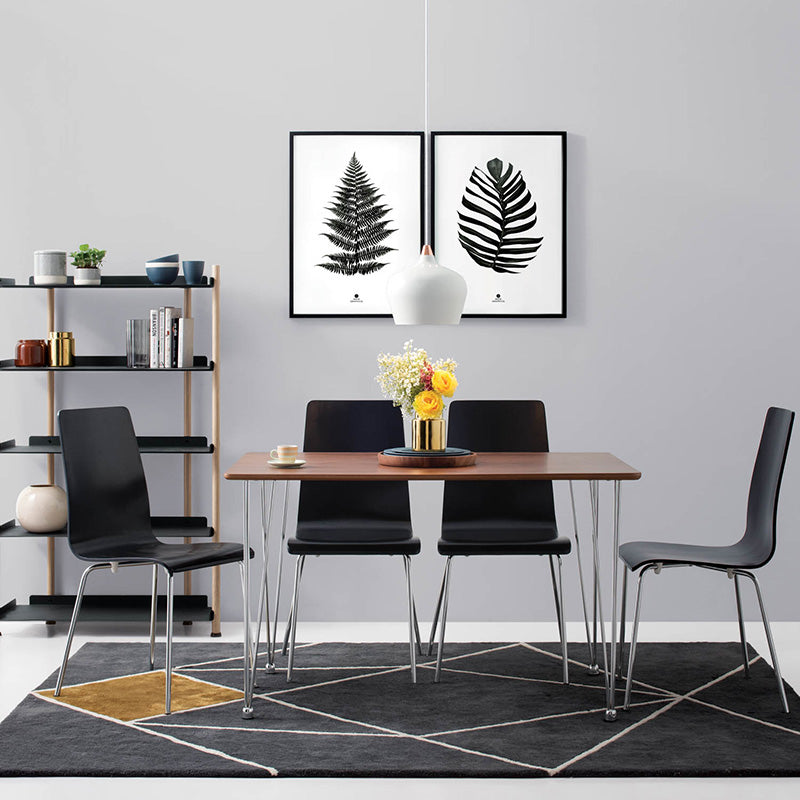 Large Fern Print in Black Frame - Botanical Wall Art for Living Room, Bedroom & Office Decor - Perfect for Home & Office Aesthetic