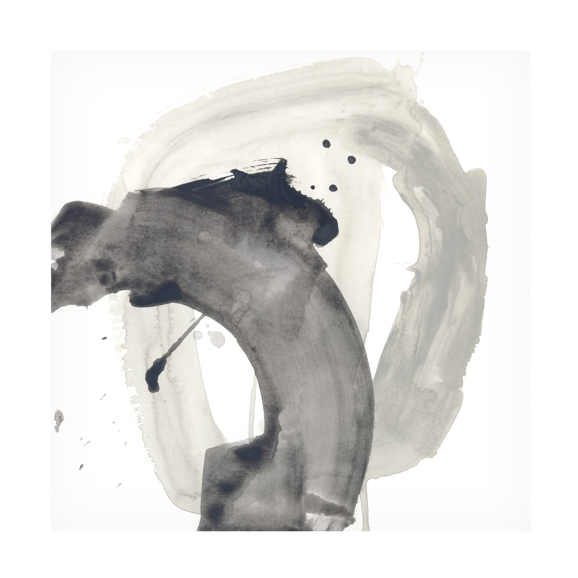 June Erica Vess 'Swath VI' Canvas Wall Art Print - Modern Abstract Painting for Living Room, Bedroom & Office Decor