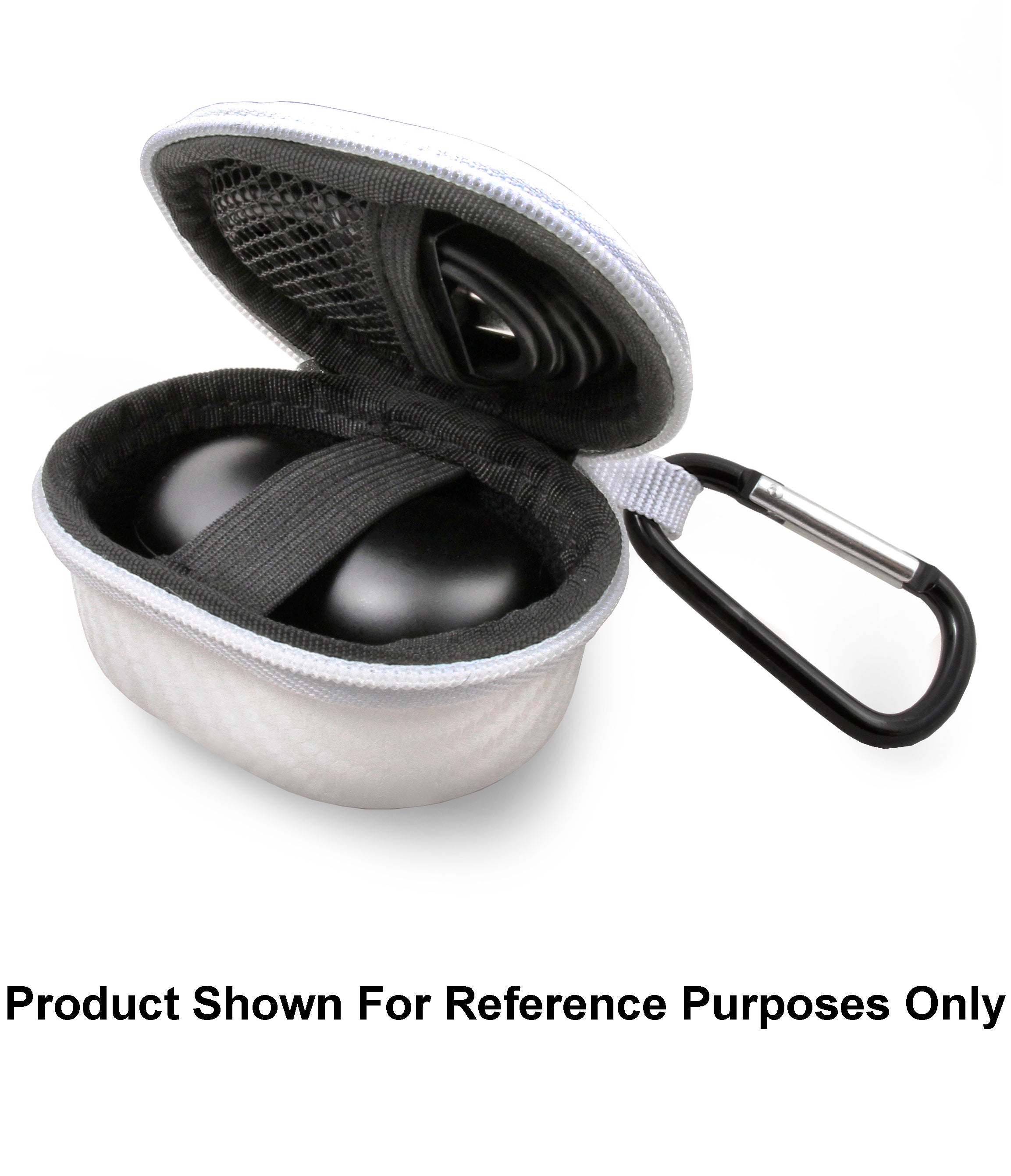 CASEMATIX Protective Earbud Case for Samsung Galaxy Buds Live & Buds+ - Shockproof Bluetooth Earphone Cover with Carabiner Clip - Perfect for Travel, Gym & Outdoor Activities
