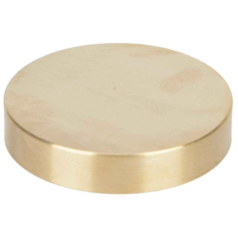 Keenso Airtight Copper Storage Box - Round Pocket Container for Tea, Spices & Dry Goods | Perfect for Kitchen, Travel & Organizing Small Items