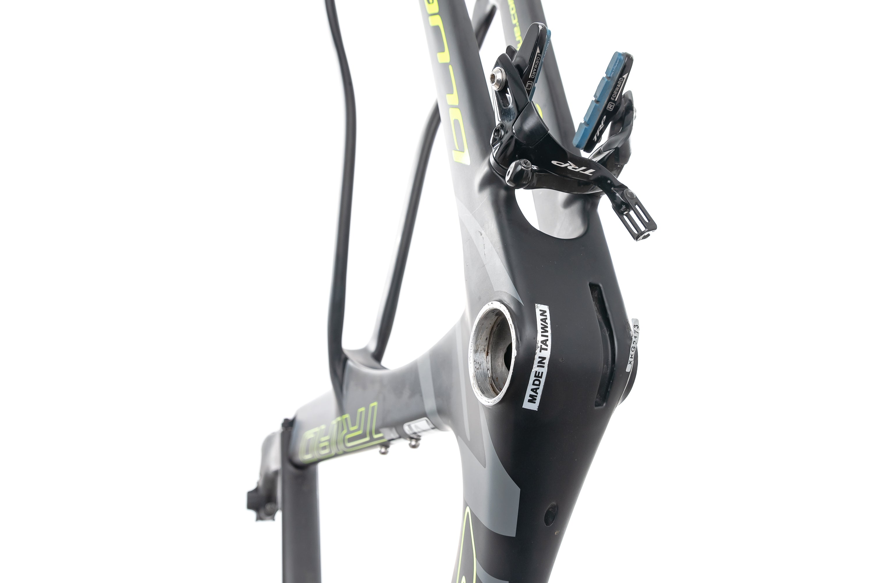 2017 Blue Triad SL Medium Road Bike Frameset - Lightweight Carbon Fiber for Competitive Cycling & Racing