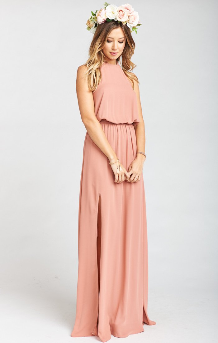 Heather Halter Dress for Women - Stylish Summer Sleeveless Flowy Maxi Dress - Perfect for Beach Vacation, Date Night & Casual Outings