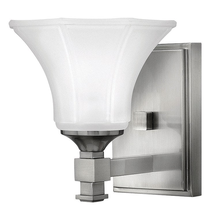 Modern Abbie Single Light Bathroom Sconce - Waterproof Wall Mounted Vanity Light Fixture for Bathroom, Powder Room & Dressing Area