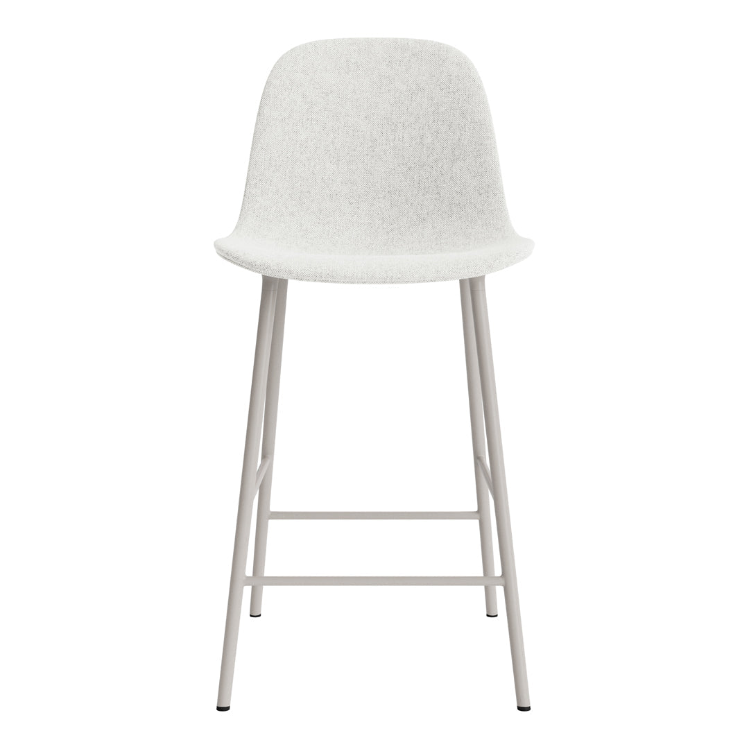 Stylish Fully Upholstered Form Counter Chair - Perfect for Kitchen Islands, Breakfast Bars & Home Dining Areas