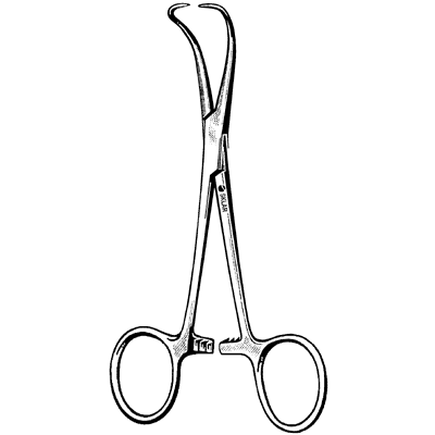Backhaus Towel Clamp 4 1/2 Inch - Surgical Instrument for Draping & Securing Towels in Medical Procedures (Pack of 1) - Ideal for Hospitals, Clinics & Operating Rooms