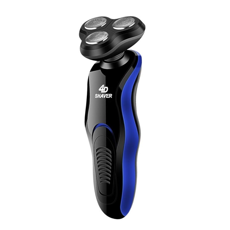 Electric Head Shaver for Bald Men - 4-in-1 Rechargeable Shaving Machine with 3 Blades, Nose Hair Trimmer & Beard Razor - Perfect for Travel, Gym & Daily Grooming