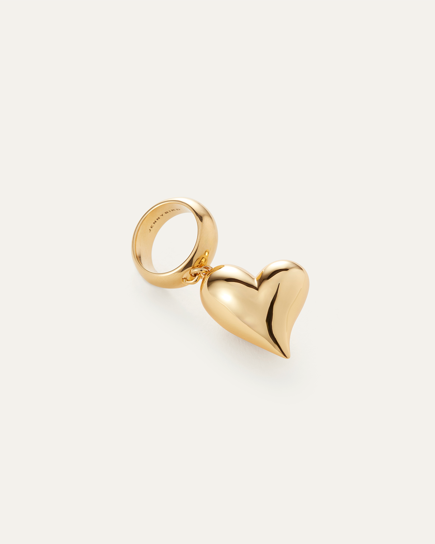 Art Heart Ring Gold - Elegant 14K Gold Heart Ring for Women, Perfect for Valentine's Day, Anniversary & Romantic Gifts
