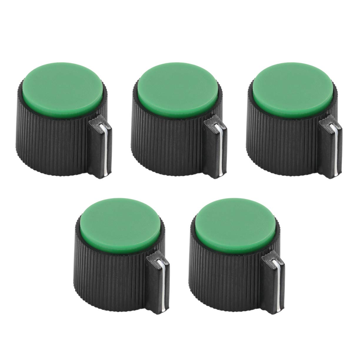 Anderson Minelab Excalibur Knob Set - Green (0919) - Replacement Control Knobs for Metal Detectors - Perfect for Beach Hunting & Treasure Detection