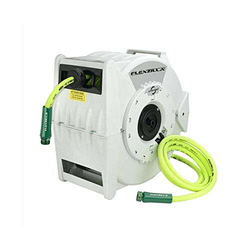 Retractable Water Hose Reel with Levelwind Technology - 1/2