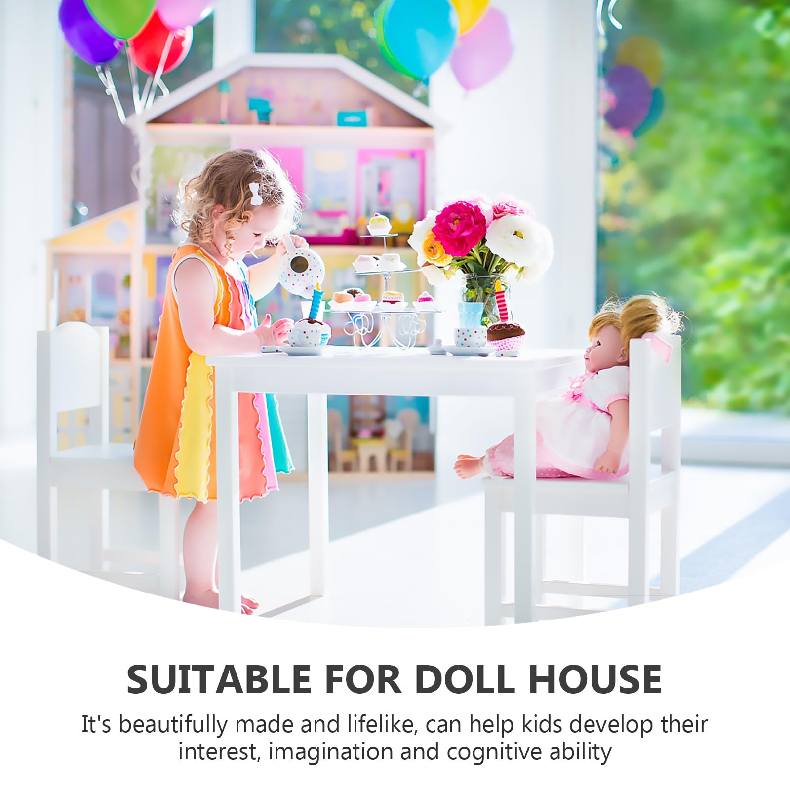 Miniature Dollhouse Bathroom Towels - DIY Accessories for Kids Play & Decor