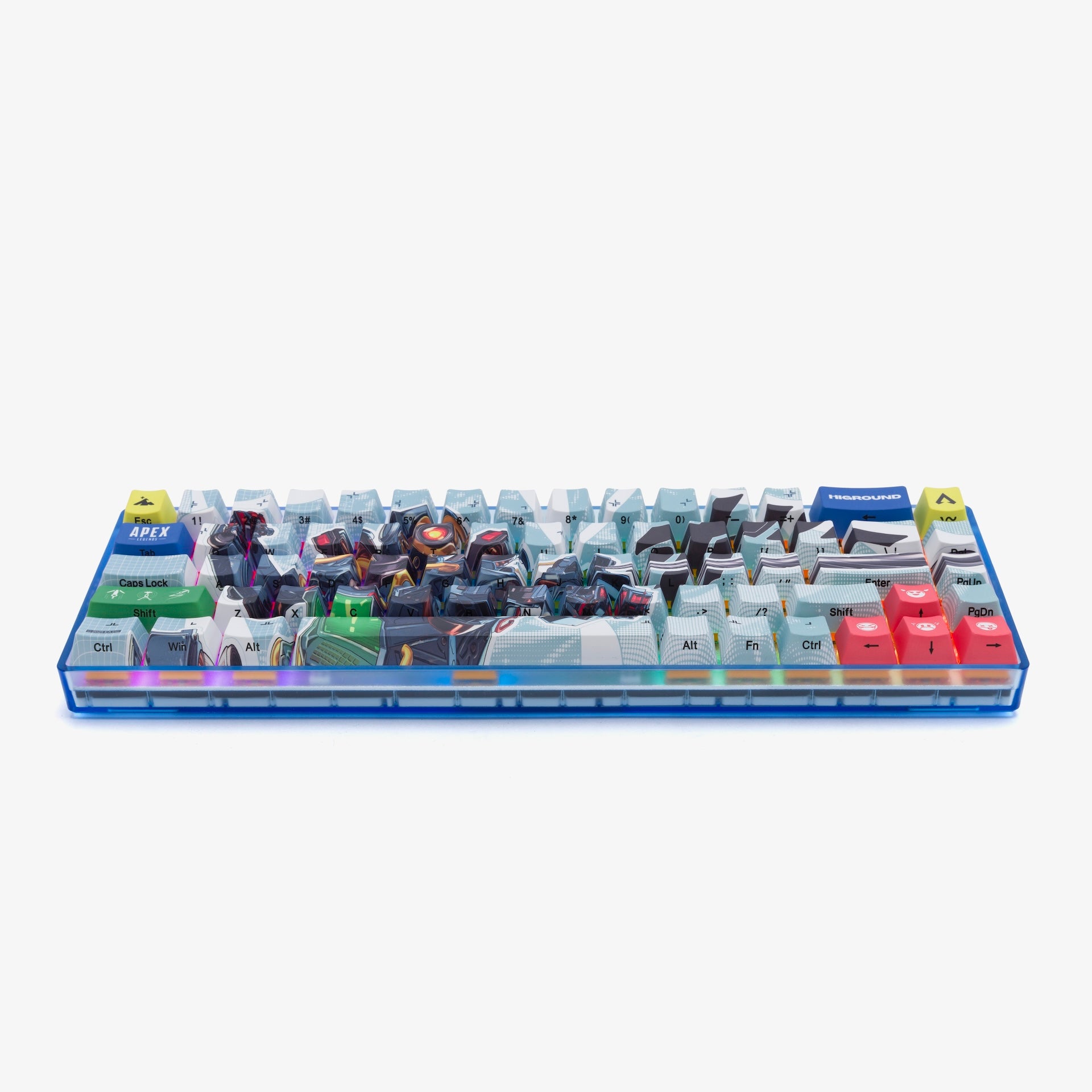 Apex Legends™ Higround Basecamp 65+ Gaming Keyboard - Pathfinder Core Edition (Best Buy Exclusive) | Mechanical Keyboard for PC & Mac | Perfect for FPS Gaming & Esports