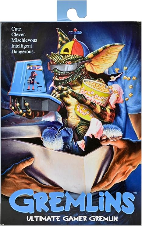 NECA Ultimate Gamer Gremlin Action Figure - Collectible Toy for Gamers & Movie Fans - Perfect for Display, Gifts, and Gaming Room Decor