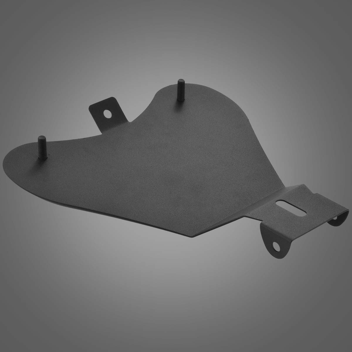 Heavy Duty Steel Motorcycle Solo Seat Baseplate for Harley Sportster 883 & 1200 - Black Spring Kit Included - Perfect for Chopper & Bobber Custom Builds