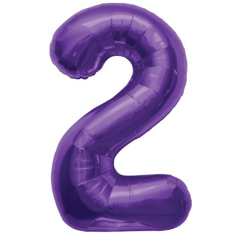 Mermaid & Seahorse Birthday Balloon Bouquet Bundle - 1st to 9th Birthday Decorations (Perfect for 2nd Birthday Parties, Baby Showers & Underwater Theme Celebrations)